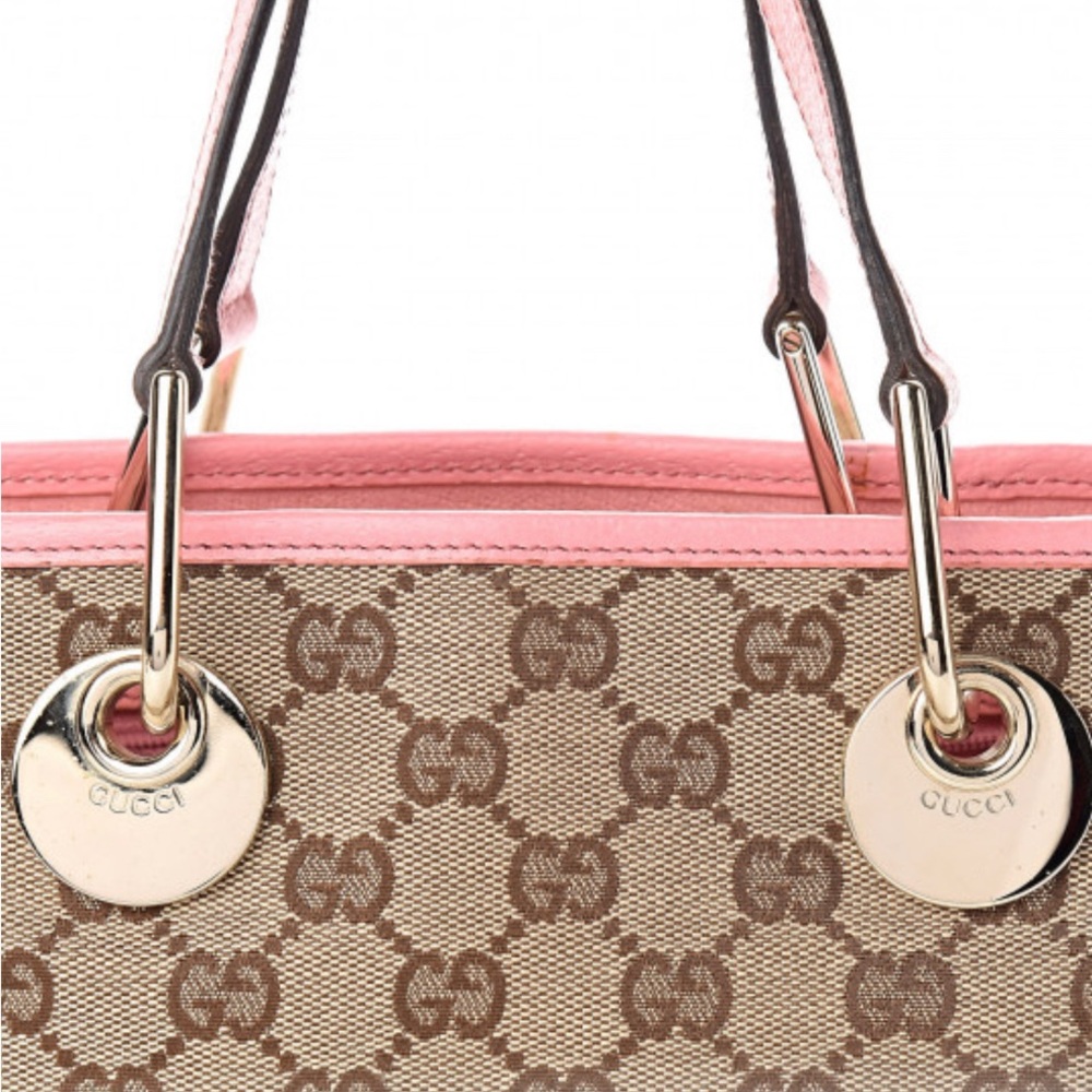 SOLD Gucci Monogram Mini Eclipse in Pink - Picture 8 of 10